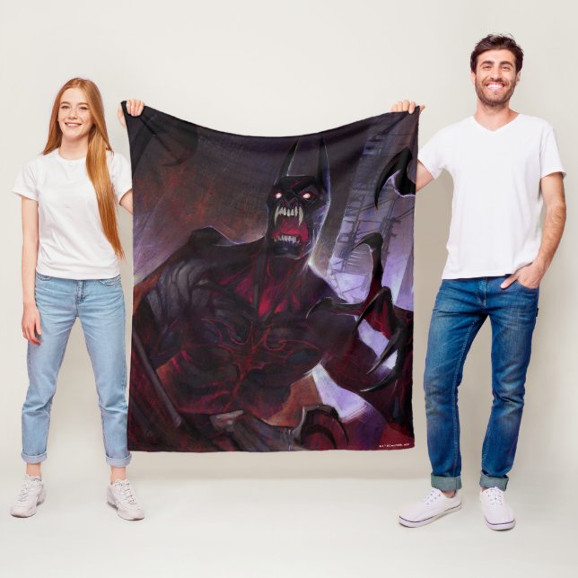 Couverture Polaire Illustration de Vampire Batman en crise infinie (En situation)
