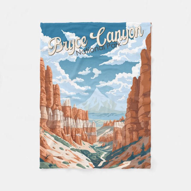 Couverture Polaire Illustration du sentier du parc national Bryce Can (Devant)