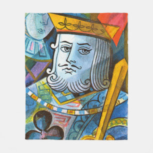 Couverture Polaire Illustration du stock King Holding Sword