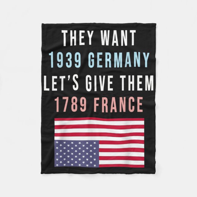 Couverture Polaire Ils Veulent 19 Allemagne Laissons Leur Donner 1789 (Devant)