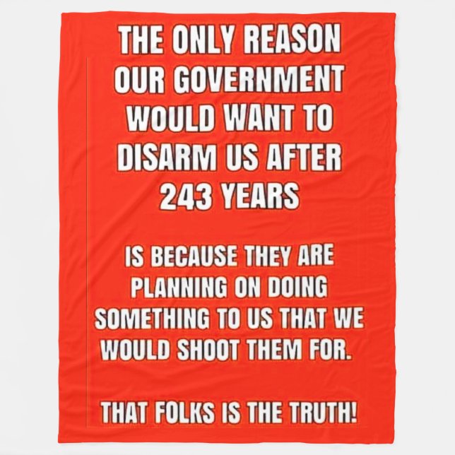 COUVERTURE POLAIRE ILS VEULENT NOUS DÉSARMER (Devant)