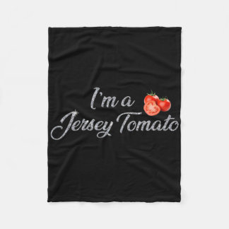 Couverture Polaire I'm A Jersey Tomato, New Jersey, Garden State, Jer