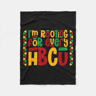 Couverture Polaire Im Rooting For Every Hbcu Historical Black College