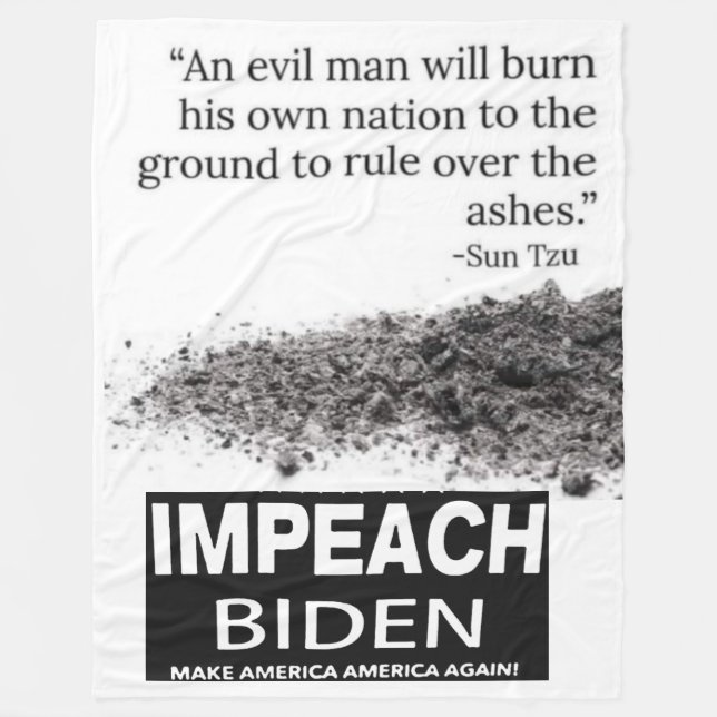 COUVERTURE POLAIRE IMPEACH BIDEN (Devant)
