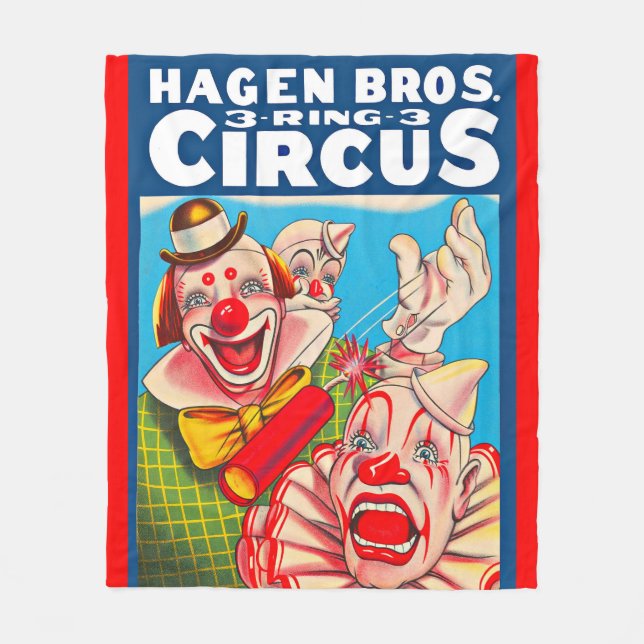 Couverture Polaire Impression de l'affiche Hagen Brothers Circus dans (Devant)