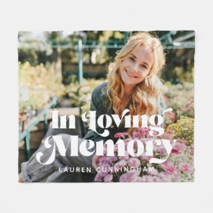 Couverture Polaire In Love Memory Vintage Retro Photo