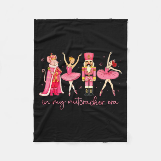 Couverture Polaire In My Nutcracker Era For Girls Women Kids Dancers  (Devant)