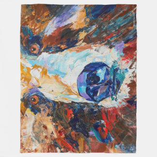 Couverture Polaire In the Bear's Gaze Fleece Blanket