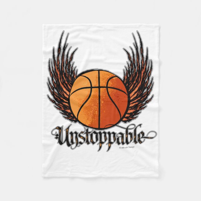 Couverture Polaire Inarrêtable (basket-ball) (Devant)
