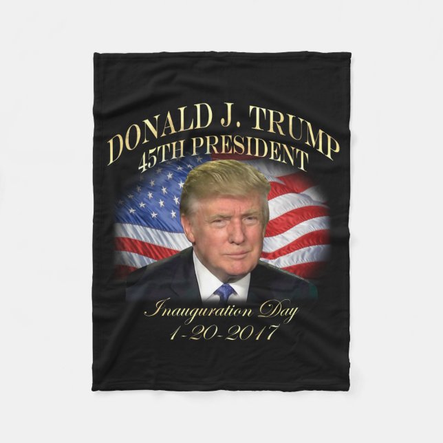 Couverture Polaire Inauguration du Président Donald Trump (Devant)