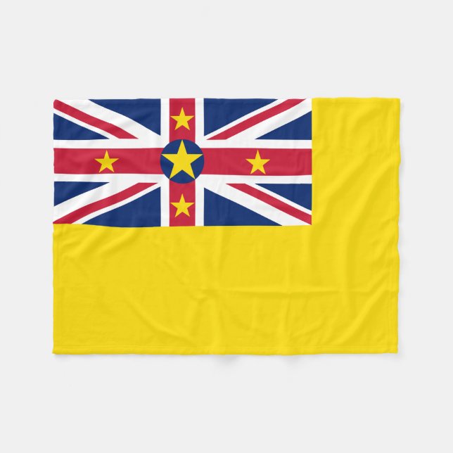 Couverture Polaire Indicateur Niue (Devant (Horizontal))