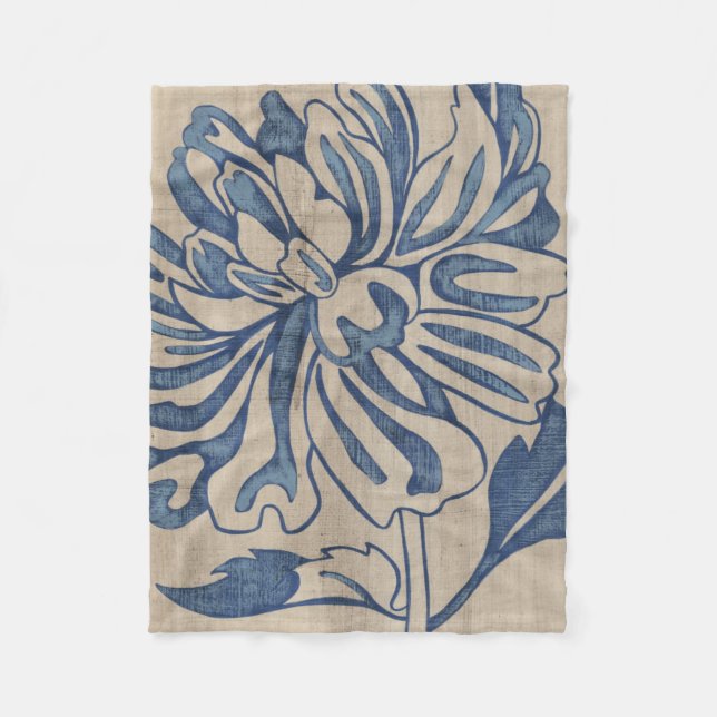 Couverture Polaire Indigo Mum (Devant)