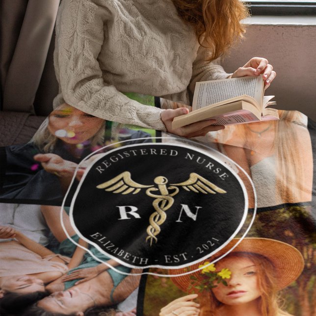 Couverture Polaire Infirmière Médicale de la RN (Créateur téléchargé)