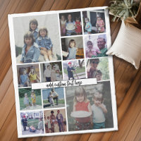 Instagram Photo Collage - 14 photos - texte du scr