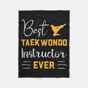 Couverture Polaire Instructeur de Taekwondo Ever Martial Arts