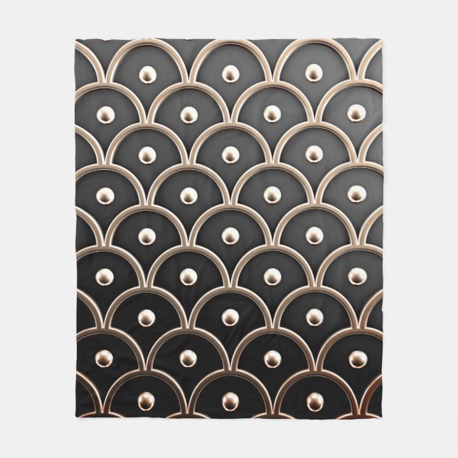Couverture Polaire Interior pattern, architectural background. (Devant)