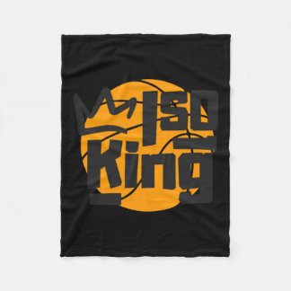 Couverture Polaire Isolement du basket-ball King One Man Show