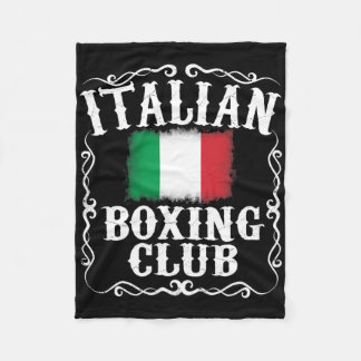 Couverture Polaire Italien Boxer Club T Shirt Vintage Boxer Italie Fl