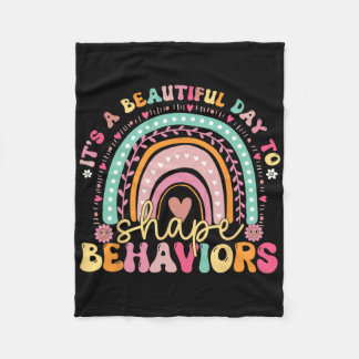 Couverture Polaire Its A Beautiful Day To Shape Behaviors Neurodivers