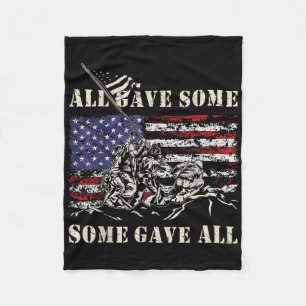 Couverture Polaire Iwo Jima 2ème guerre mondiale vétéran 4 juillet Ar
