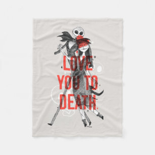 Couverture Polaire Jack & Sally - Vous Aimez À La Typographie De La M