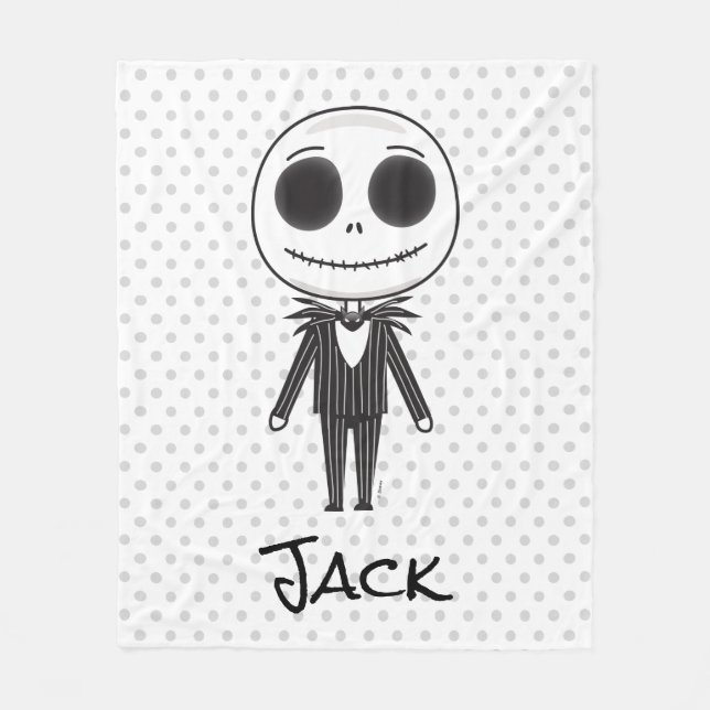Couverture Polaire Jack Skellington (Devant)