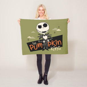Couverture Polaire Jack Skellington le roi Citrouille