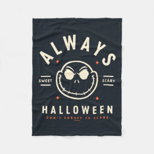 Couverture Polaire Jack Skellington - Toujours Halloween