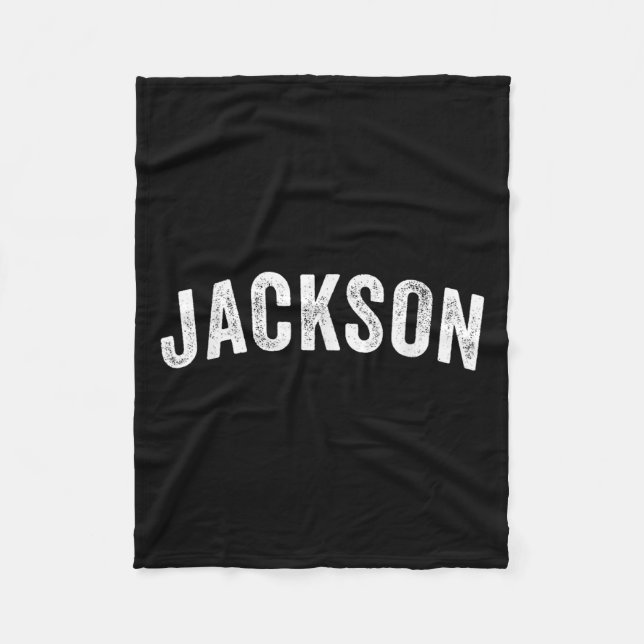 Couverture Polaire Jackson Clic (Devant)