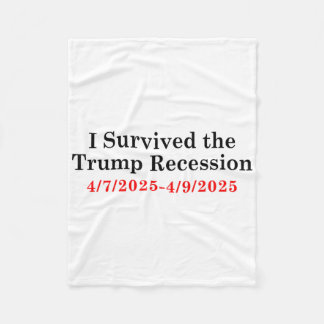 Couverture Polaire J'Ai Survécu À La Récession De Trump 4_72025 - 4_9