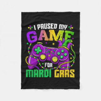 Couverture Polaire J'Ai Suspendu Mon Jeu À Être Ici Vidéo Jeu Perles 