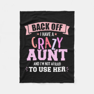 Couverture Polaire J'Ai Une Tante