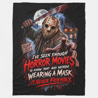 Couverture Polaire J'ai Vu Assez de Films d'Horreur