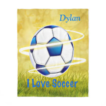 J'aime le football avec le monogramme