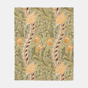 Couverture Polaire Jardin de jonquilles de William Morris Fleur Class