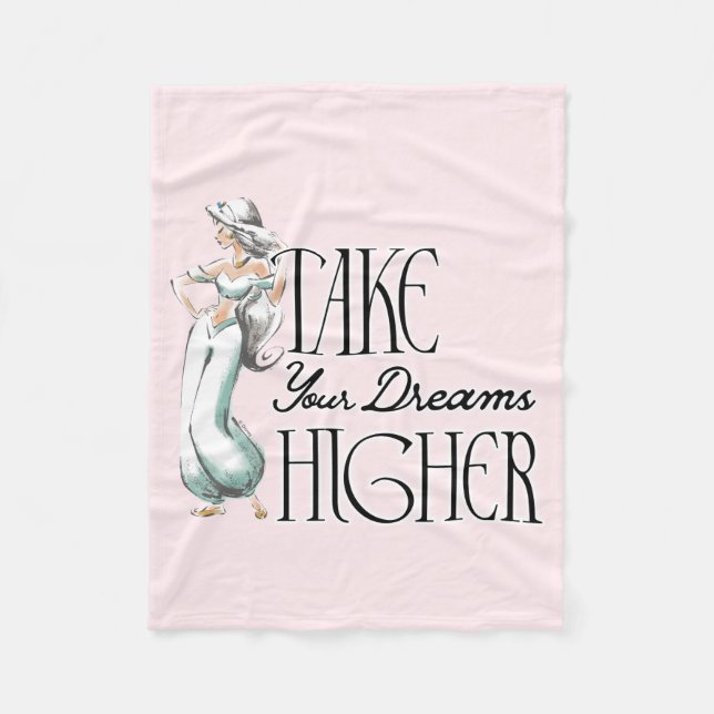 Couverture Polaire Jasmine | Augmentez vos rêves (Devant)