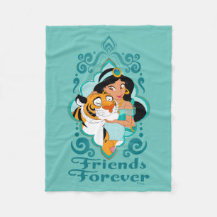 Couverture Polaire Jasmine & Rajah "Les amis pour toujours"