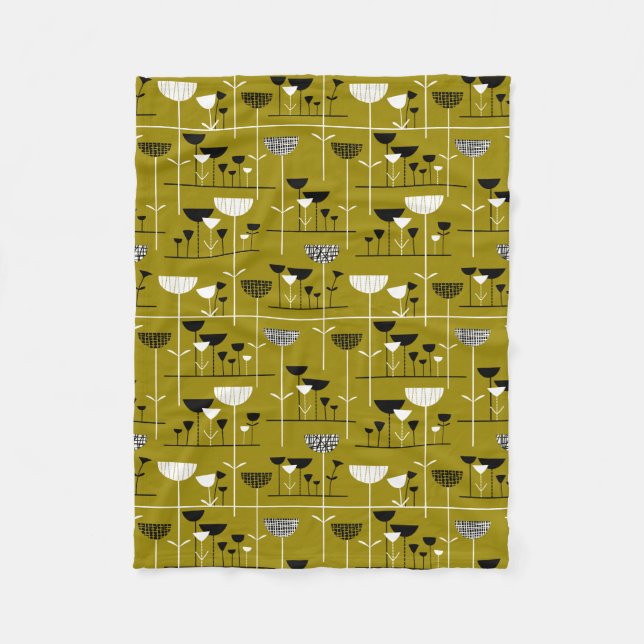 Couverture Polaire Jazz moderne - Gold Brown 988501 (Devant)