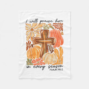 Couverture Polaire Je louerai Christ en toute saison