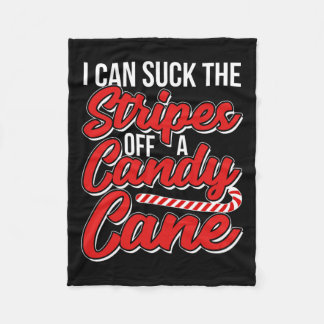 Couverture Polaire Je Peux Chanter Les Rayures D'Un Sucre de canne Na