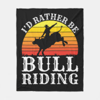 Je Préférerais Être Bull Riding Rodeo Rider