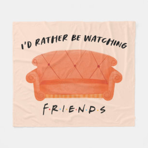 Couverture Polaire Je préférerais regarder mes amis™