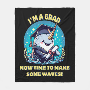 Couverture Polaire Je suis diplômé d'une licorne de mer ! Maintenant,