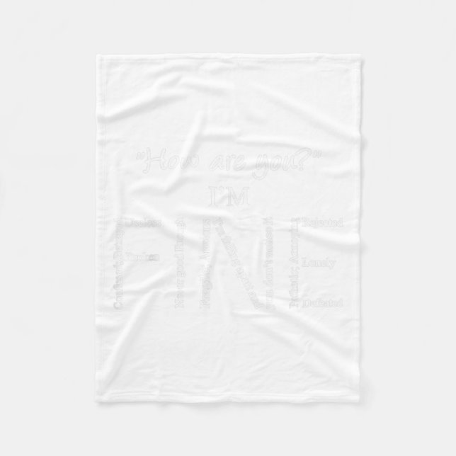 Couverture Polaire Je suis expert en prévention du suicide en santé m (Devant)