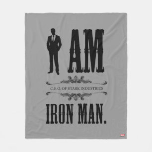 Couverture Polaire Je suis Iron Man