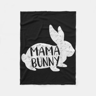 Couverture Polaire Je suis la lapine Mimi Pâques drôle Fête des mères