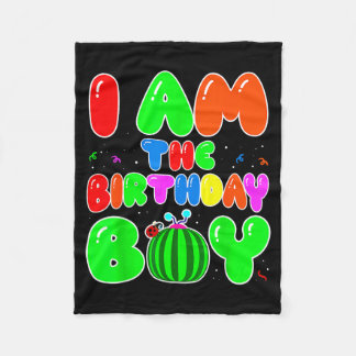Couverture Polaire Je Suis Le Garçon D'anniversaire Drôle D'anniversa