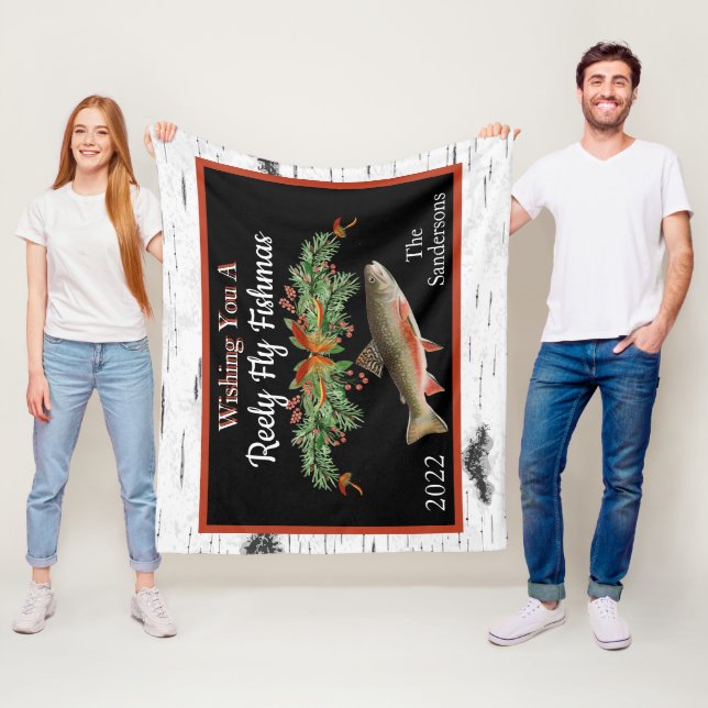 Couverture Polaire Je vous souhaite des poissons de volée, des truite (En situation)