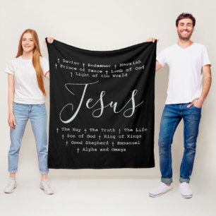 Couverture Polaire "Jésus est" la foi chrétienne basée sur