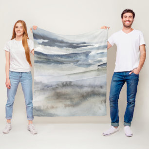 Couverture Polaire Jet de sel neutre